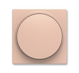 Zoni® kryt stmívače s otočným ovládáním a upevňovací maticí 3294T-A00123 242 pudrová ABB