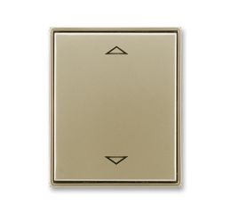 Time®, Time® Arbo kryt spínače žaluziového s krátkocestným ovladačem a potiskem 3299E-A00110 33 šampaňská ABB