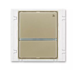 Vysílač RF dvojtlačítkový, nástěnný, 868 MHz