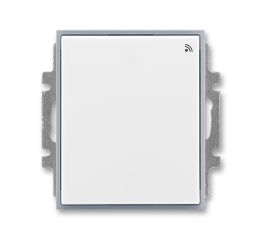 Element® spínač s krátkocestným ovladačem, s přijímačem radiofrekvenčního (RF) signálu 3299E-A23108 04 bílá/ledová šedá ABB