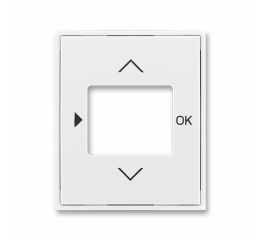 Element®, Time® kryt pro přístroje s displejovým modulem 3299E-A40100 03 bílá/bílá ABB