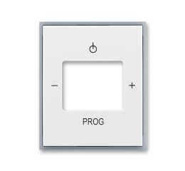 Element® kryt zesilovače s tunerem FM nebo internetového rádia Busch-iNet bílá/ledová šedá ABB