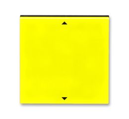 Levit® kryt spínače žaluziového Busch-Jalousiecontrol II s krátkocestným ovladačem 3299H-A00110 64 žlutá/kouřová černá ABB