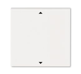 Levit M® kryt spínače žaluziového Busch-Jalousiecontrol II krátkocestným ovladačem 3299H-A00110 68 perleťová/ledová bílá ABB