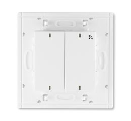 Levit® vysílač RF dvojnásobný, nástěnný, 868 MHz 3299H-A11908 01 bílá/ledová bílá ABB