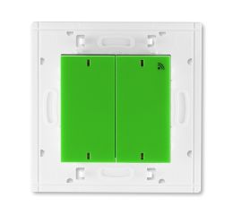 Levit® vysílač RF dvojnásobný, nástěnný, 868 MHz 3299H-A11908 67 zelená/kouřová černá ABB