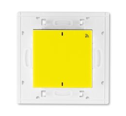 Levit® vysílač RF jednonásobný, nástěnný, 868 MHz 3299H-A21908 64 žlutá/kouřová černá ABB