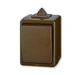 Praktik vypínač č.1 krytí IP44 3553-01929 H hnědá ABB