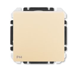 Swing® ovládač (tlačítko) řazení č.1/0 krytí IP44, šroubové svorky 3557G-A80940 C1 krémová ABB