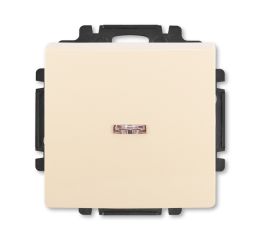 Swing® tlačítko zapínací řazení č.1/0So s průzorem 3557G-A91342 C1 krémová ABB