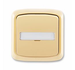 Tango® ovládač zapínací č.1/0, 1/0So prosvětlený krytí IP44 3558A-80920 D béžová ABB