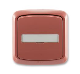 Tango® ovládač zapínací č.1/0, 1/0So prosvětlený krytí IP44 3558A-80920 R2 vřesová červená ABB