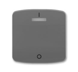 Tango® kryt jednoduchý s potiskem a čirým průzorem 3558A-A00933 S2 kouřová šedá ABB