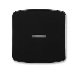 Tango® kryt spínače jednoduchý s čirým průzorem 3558A-A653 N černá ABB