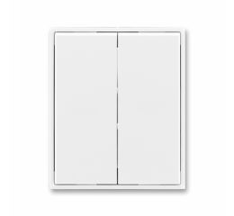 Element®, Time® kryt spínače dělený 3558E-A00652 03 bílá/bílá ABB