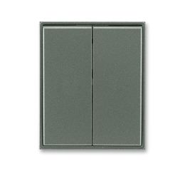 Time®, Time® Arbo kryt spínače dělený 3558E-A00652 34 antracit ABB