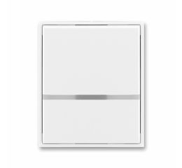 Element®, Time® kryt spínače jednoduchého s čirým průzorem 3558E-A00653 03 bílá/bílá ABB