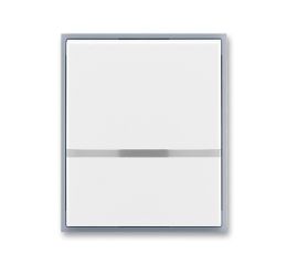 Element® kryt spínače kolébkového s čirým průzorem 3558E-A00653 04 bílá/ledová šedá ABB