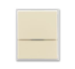 Element® kryt spínače jednoduchého s čirým průzorem 3558E-A00653 21 slonová kost/ledová bílá ABB