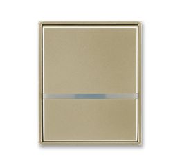 Time®, Time® Arbo kryt spínače jednoduchý s průzorem 3558E-A00653 33 šampaňská ABB