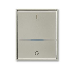 TIME 3558E-A00655 32 Kryt spínače jedn. s průzorem a přídrž. deskou, pro řaz.2S, starostří