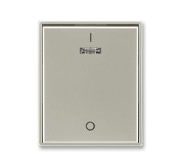 TIME 3558E-A00933 32 Kryt jednoduchý s potiskem a průzorem pro sp.řaz. 3S, starostříbrná,