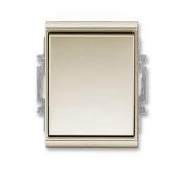 Time® vypínač č.7 křížový s krytem, krytí IP44 3558E-A07940 33 šampaňská ABB