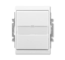 3558E-A86910 01 Ovládač přepínací s popisovým polem, řazení 6/0, IP 44 bílá/led. bílá