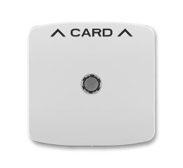 Tango® kryt spínače kartového s čirým průzorem a potiskem 3559A-A00700 S šedá ABB