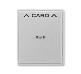 TIME 3559E-A00700 08 Kryt spínače kartového, s průzorem, titanová, ABB