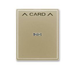 TIME 3559E-A00700 33 Kryt spínače kartového, s průzorem, šampaňská, ABB