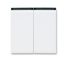 Levit® kryt spínače dělený 3559H-A00652 62 bílá/kouřová černá ABB