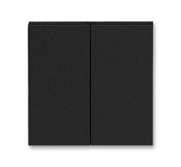 Levit M® kryt spínače dělený 3559H-A00652 63 onyx/kouřová černá ABB