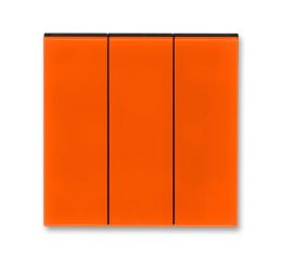 Levit® kryt spínače trojnásobného 3559H-A00666 66 oranžová/kouřová černá ABB