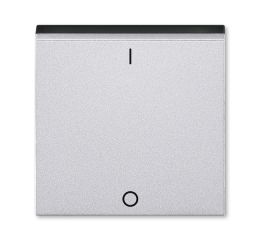 Levit M® kryt jednoduchý s potiskem a čirým průzorem (pro spínače řaz. 3S) 3559H-A00933 70 titanová/kouřová černá ABB