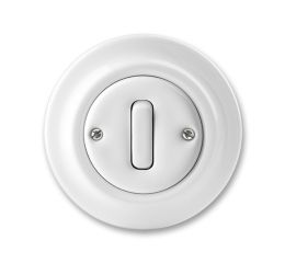 Decento® spínač č.7 křížový 3559K-C07345 bílý porcelánový ABB