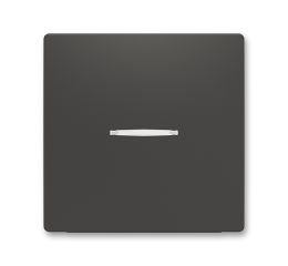 Zoni® kryt spínače jednoduchý s průzorem 3559T-A00653 237 matná černá ABB