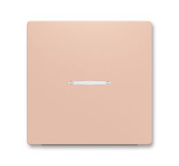 Zoni® kryt spínače jednoduchý s průzorem 3559T-A00653 242 pudrová ABB