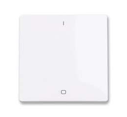 Zoni® kryt spínače jednoduchý s potiskem pro spínač č.2 3559T-A00655 500 bílá ABB