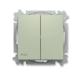 Zoni® vypínač lustrový s krytem, řazení č.5, krytí IP44 3559T-A05940 243 olivová ABB