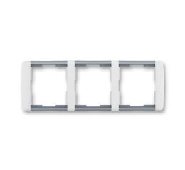 Element® rámeček trojnásobný vodorovný 3901E-A00130 04 bílá/ledová šedá ABB