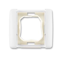 Element® rámeček jednonásobný s těsnicí manžetou, krytí IP44 3901E-A00941 B bílá ABB
