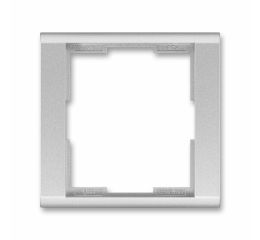 Time® rámeček jednonásobný 3901F-A00110 08 titanová ABB