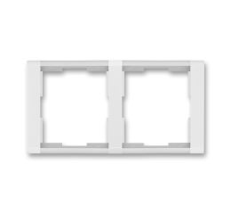 Time® rámeček dvojnásobný vodorovný 3901F-A00120 01 bílá/ledová bílá ABB