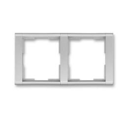 Time® rámeček dvojnásobný vodorovný 3901F-A00120 08 titanová ABB