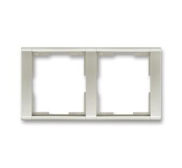 Time® rámeček dvojnásobný vodorovný 3901F-A00120 32 starostříbrná ABB