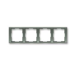 Time® rámeček čtyřnásobný vodorovný 3901F-A00140 34 antracit ABB