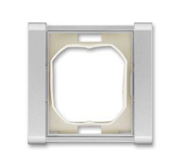 TIME 3901F-A00941G   Rámeček jednonásobný (s těsnící manžetou), IP44, titanová, ABB