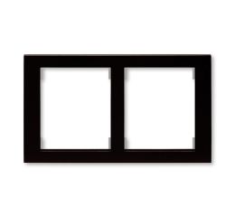 Time®Arbo rámeček dvojnásobný vodorovný 3901F-A50120 54J wenge přírodní dřevo ABB