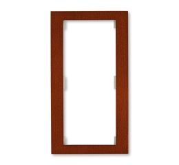 Time® Arbo rámeček dvojnásobný svislý 3901F-A50121 53J mahagon ABB